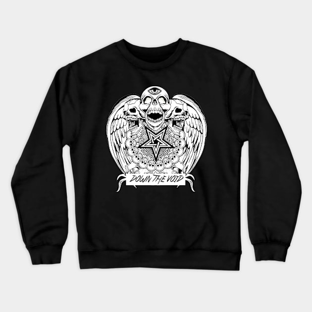 DTV Screamin' Demonz Crewneck Sweatshirt by DownTheVoid